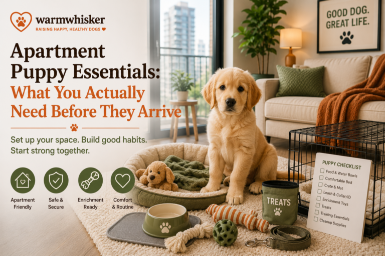 apartment-puppy-essentials