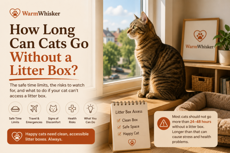 How Long Can Cats Go Without a Litter Box? (What's Safe)