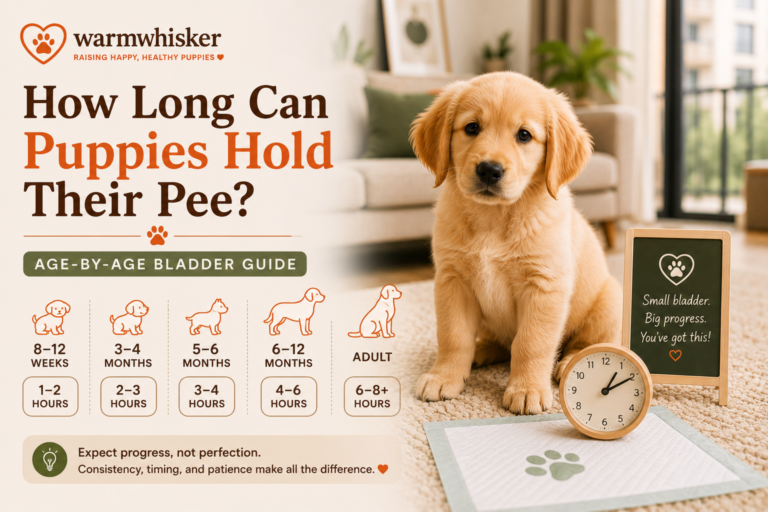 How Long Can Puppies Hold Their Pee? Age-by-Age Bladder Guide