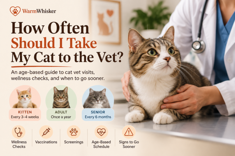 How Often Should I Take My Cat to the Vet?