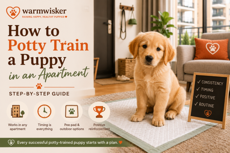 How to Potty Train a Puppy in an Apartment (Step-by-Step)