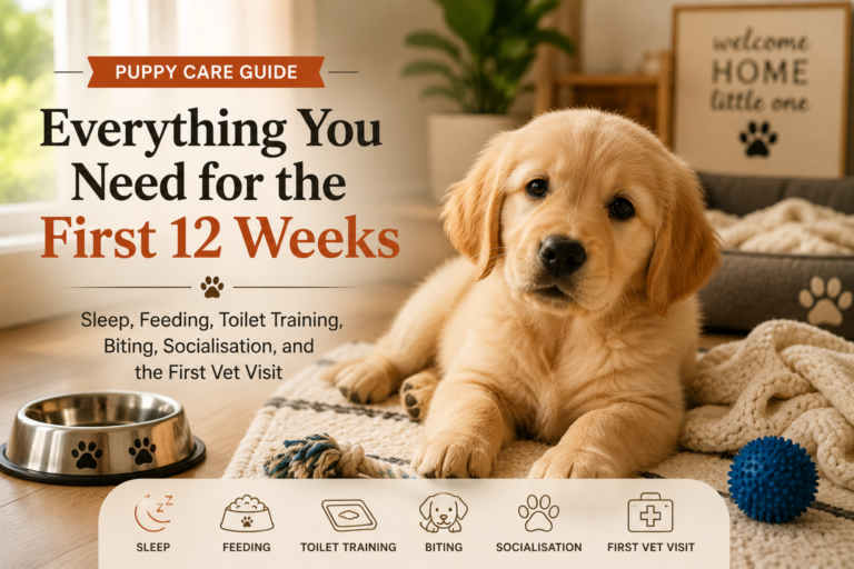 Puppy Care Guide: Everything You Need for the First 12 Weeks