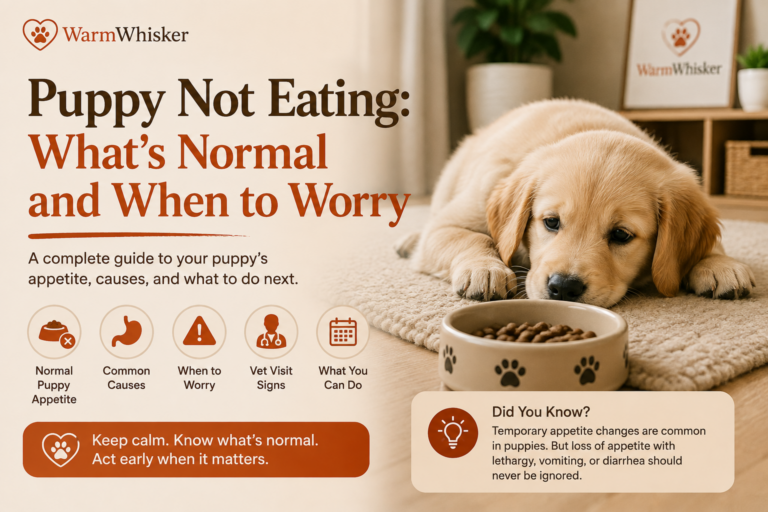 Puppy Not Eating: What's Normal and When to Worry