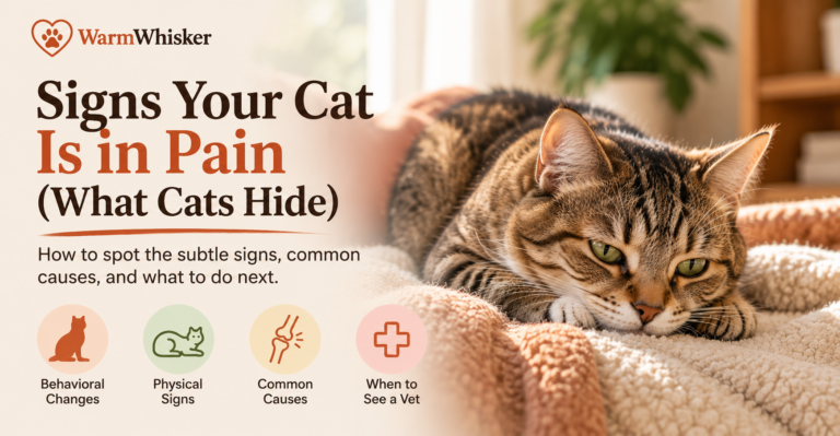 Signs Your Cat Is in Pain (What Cats Hide)