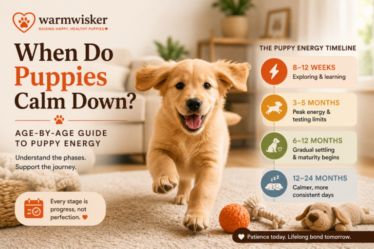 When Do Puppies Calm Down? Age-by-Age Guide to Puppy Energy