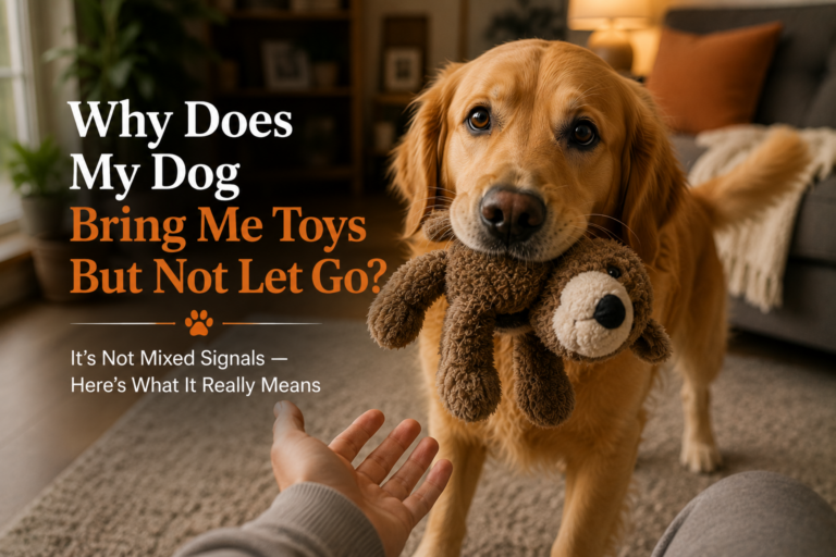 Why Does My Dog Bring Me Toys But Not Let Go? Understanding Play and Possession