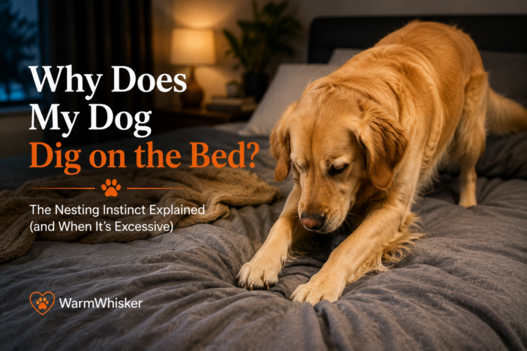 Why Does My Dog Dig on the Bed? The Nesting Instinct Explained