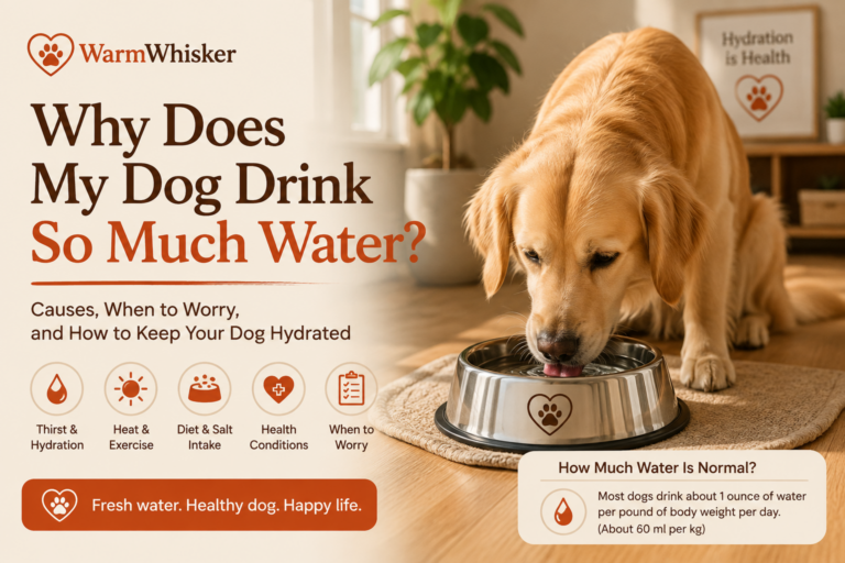 Why Does My Dog Drink So Much Water? (Causes and When to Worry)
