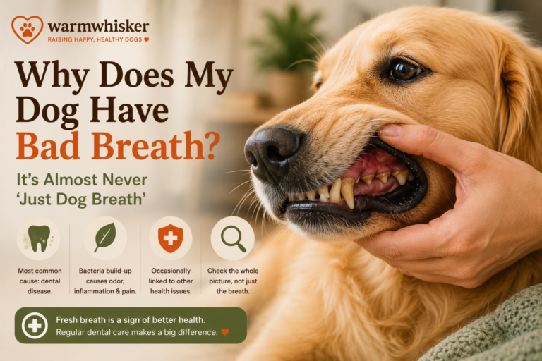 Why Does My Dog Have Bad Breath? (It's Almost Never "Just Dog Breath")
