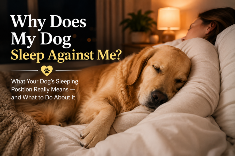 why-does-my-dog-sleep-against-me