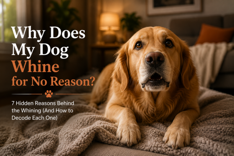 Why Does My Dog Whine for No Reason? 7 Common Causes Explained