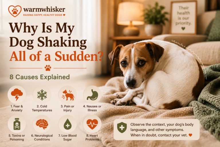 Why Is My Dog Shaking All of a Sudden? 8 Causes Explained