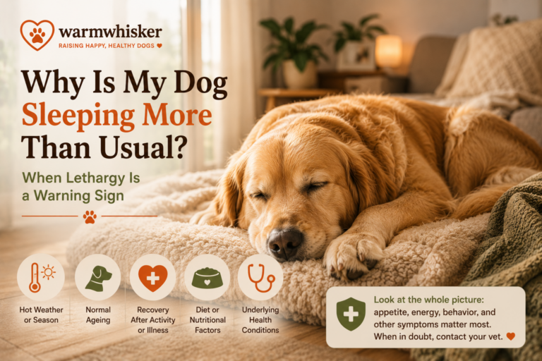 Why Is My Dog Sleeping More Than Usual? When Lethargy Is a Warning Sign